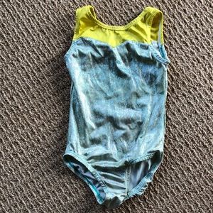 Garland gymnastics leotard child large